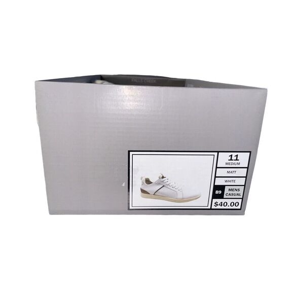 Falls Creek Matt Casaul/Athletic/Sneaker Shoes, White, Men’s Size 11 NWT - Picture 6 of 6